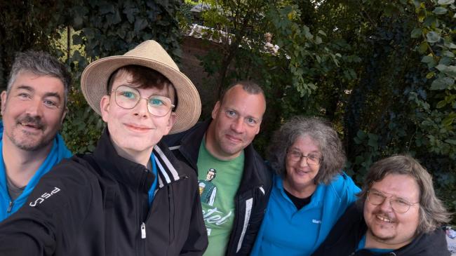 Martin,, Paul, Peter, Marianne und Thomas