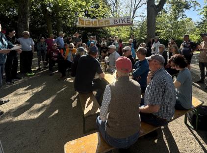 Zurück im Ringpark - Verteilung der 4. Runde